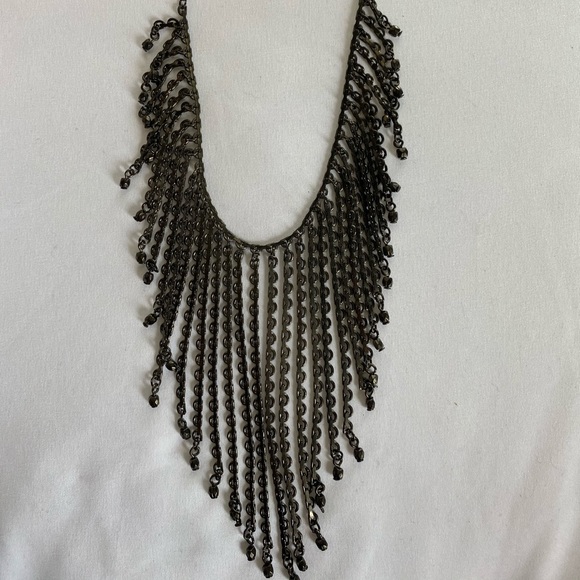 Black dangly necklace - Picture 1 of 1